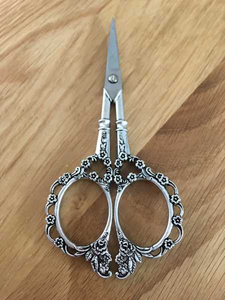 Floral Scissors 4.5" - etui coterie