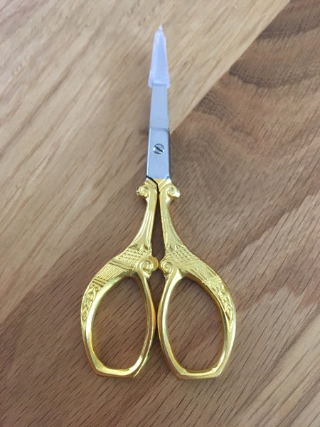 4" square style premium scissors - etui coterie
