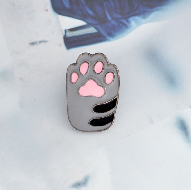 Cat's Paw Pin Badge